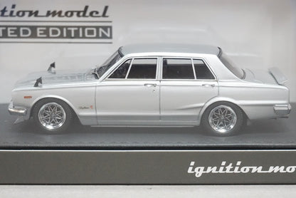 1:43 ignition model IG0079 Nissan Skyline 2000 GT-R PGC10 1970 Silver model car