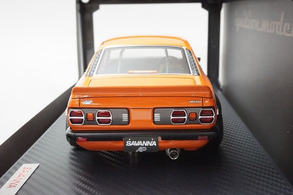 1:18 Ignition Model IG1143 Mazda Savanna (S124A) Semi-Works Orange