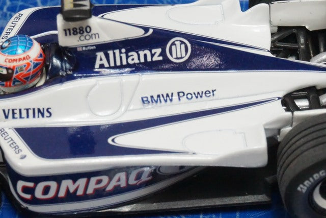 1:43 MINICHAMPS 430000010 Williams BMW FW22 J.Button #10