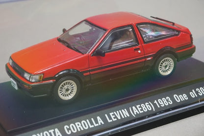 1:43 EBBRO 43272 Toyota Corolla Levin AE86 1983 Red