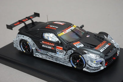 1:43 EBBRO 45501 Nissan GT-R NISMO GT500 2017 Super GT Test Car #230