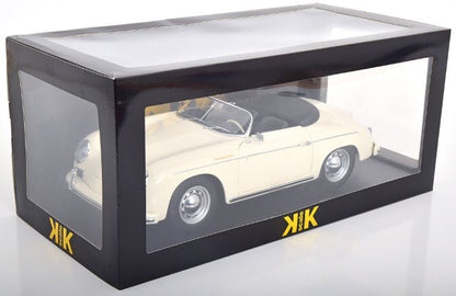 KKDC120094 KK scale 1:12 Porsche 356 A Speedster 1955 White