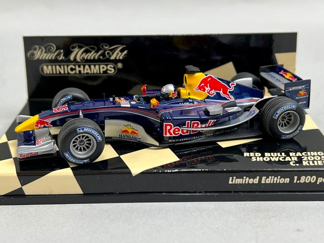 1:43 MINICHAMPS 400050085 Red Bull Racing Show Car 2005 #15 C.Klien model car
