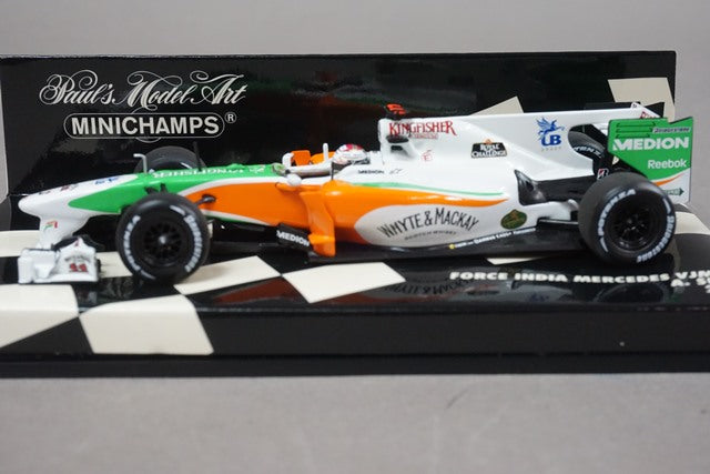 1:43 MINICHAMPS 410100014 Force India F1 Team Mercedes VJM03 2010 A.Sutil