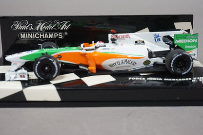 1:43 MINICHAMPS 410100014 Force India F1 Team Mercedes VJM03 2010 A.Sutil