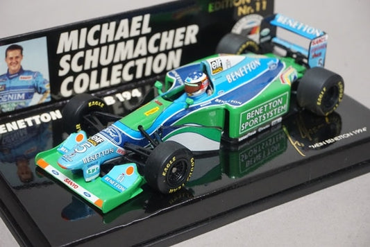 1:43 MINICHAMPS 510944305 Benetton Ford B194 #5 M. Schumacher MSC No.11 model car