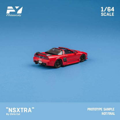 FY64002 Finclassically 1:64 NSX TRA by Chris Cut red Deluxe version
