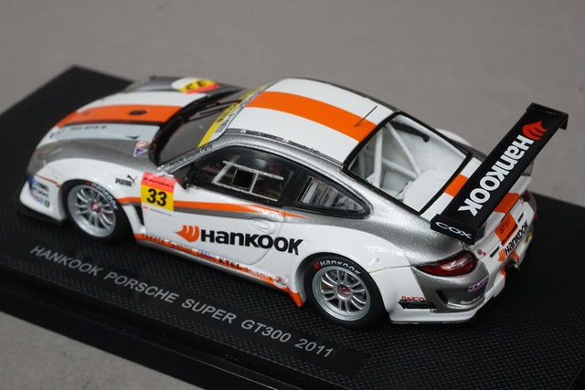 1:43 EBBRO 44540 Porsche Hankook Super GT300 2011 #33