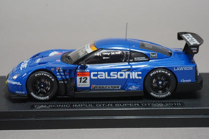 1:43 EBBRO 44324 Nissan Calsonic Impul GT-R Super GT500 2010 #12