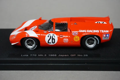 1:43 EBBRO 44245 Lola T70 Mk.3 1968 Japan GP #26