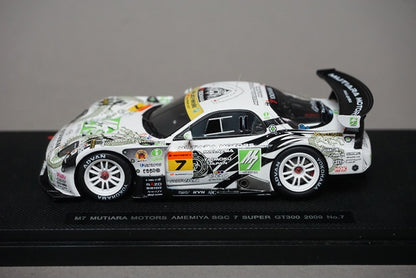 1:43 EBBRO 44222 Mazda M7 Mutiara Motors Amemiya SGC7 Super GT300 2009 #7