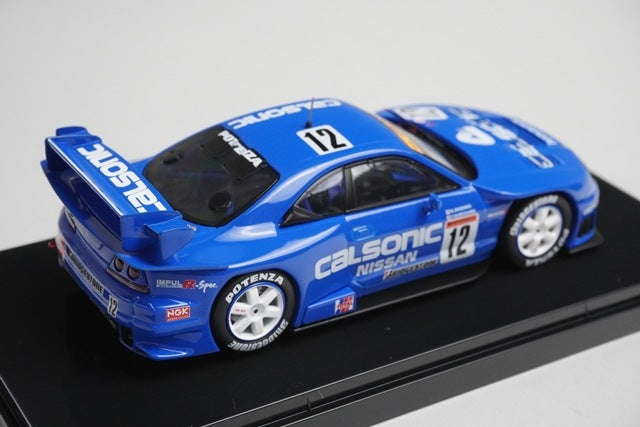 1:43 EBBRO 44252 CALSONIC Skyline JGTC 1998 High Down Force #12 model car