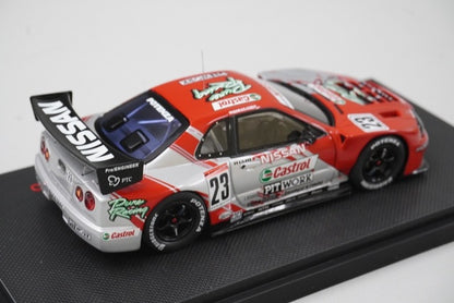 1:43 EBBRO P408 Castrol Pitwork GT-R JGTC 2002 #23 model car