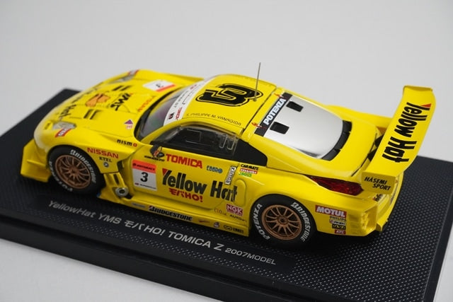1:43 TOMYTEC EBBRO Yellow Hat YSM MOBAHO! TOMICA Z 2007 #3 model car