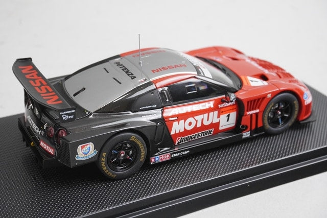 1:43 EBBRO 44171 Nissan Motul Autech GT-R Super GT500 Okayama Test 2009 #1 model car