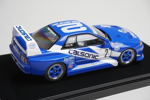 1:43 EBBRO 44504 Calsonic Skyline GT-R (R32) Fuji May 1993 #2 model car