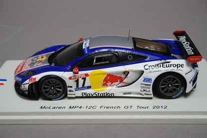 1:43 SPARK SF067 McLaren MP4-12C French GT Tour 2012 #17