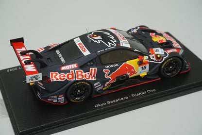 1:43 SPARK SGT025 Honda Red Bull MOTUL MUGEN NSX-GT GT500 Super GT 2022 #16