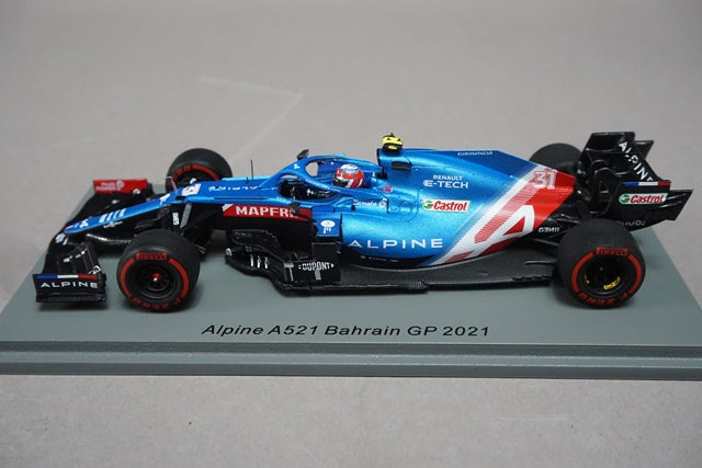 1:43 SPARK S7665 Alpine A521 Bahrain GP 2021 #31