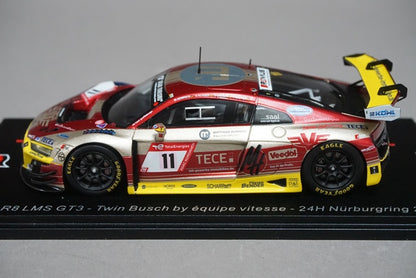 1:43 SPARK SG849 Audi R8 LMS GT3 24H Nurburgring 2022 #11