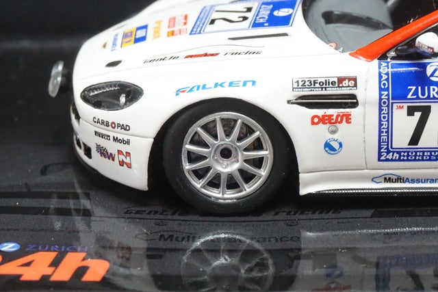 1:43 MINICHAMPS 437091372 Aston Martin V8 Vantage N24 Nurburgring 2009 #72