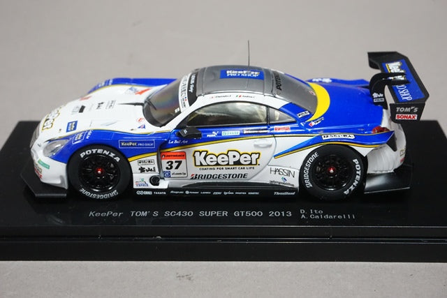 1:43 EBBRO 44915 LEXUS Keeper Tom's SC430 Super GT500 2013 #37