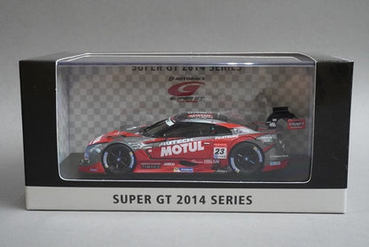 1:43 EBBRO 45100 Nissan Motul Autech GT-R Super GT500 2014 #23 Low Downforce