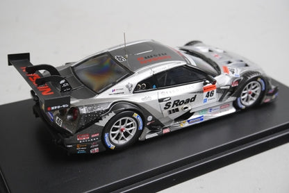 1:43 EBBRO 45102 S Road Mora GT-R Super GT500 2014 Lowdown Force #46 model car