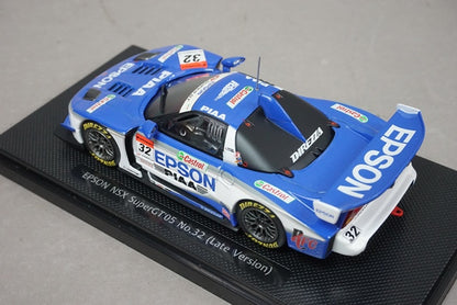 1:43 EBBRO 43764 Honda Epson NSX Super GT 2005 Late Model #32 White/Blue