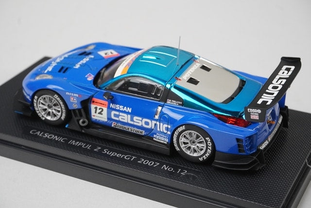 1:43 EBBRO 43915 Nissan CALSONIC IMPUL Z SUPER GT 2007 #12 model car