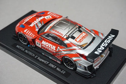 1:43 EBBRO 43914 Nissan MOTUL AUTECH Z SUPER GT 2007 #22