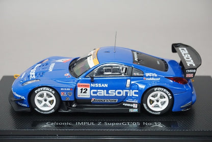 1:43 EBBRO 43689 Nissan CALSONIC IMPUL Z SUPER GT 2005 #12