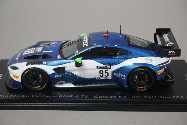 1:43 SPARK SB431 Aston Martin Vantage AMR GT3 24h SPA 2021 #95