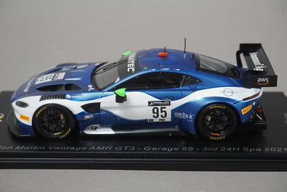 1:43 SPARK SB431 Aston Martin Vantage AMR GT3 24h SPA 2021 #95