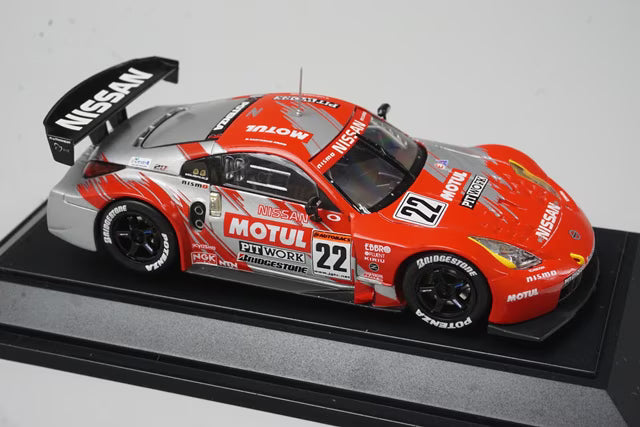 1:43 EBBRO 43572 Nissan MOTUL Pit Work Z JGTC 2004 #22