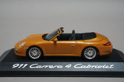 1:43 MINICHAMPS WAP02001618 Dealer special order Porsche 911 Carrera 4 Cabriolet