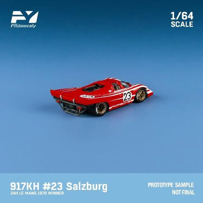 Finclassically 1:64 Porsche 917KH 1970 Le Mans Winner #23 Red