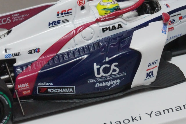 1:43 SPARK SFJ021 Honda TCS NAKAJIMA RACING SF23 M-TEC HR-417E Super Fomula 2023 #64