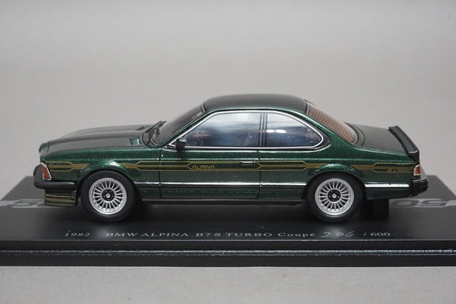 1:43 SPARK BMW Alpina B7 S Turbo Coupe 1982 Green