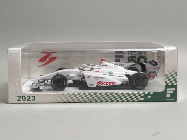 1:43 SPARK SFJ005 Honda Docomo Dandelion M5S SF23 M-TEC HR-417E Super Formula 2023 #5