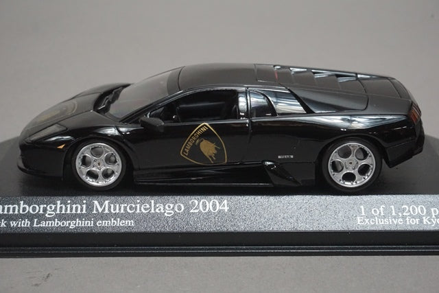 1:43 MINICHAMPS 403103523 KYOSHO Lamborghini Murcielago 2004 Black