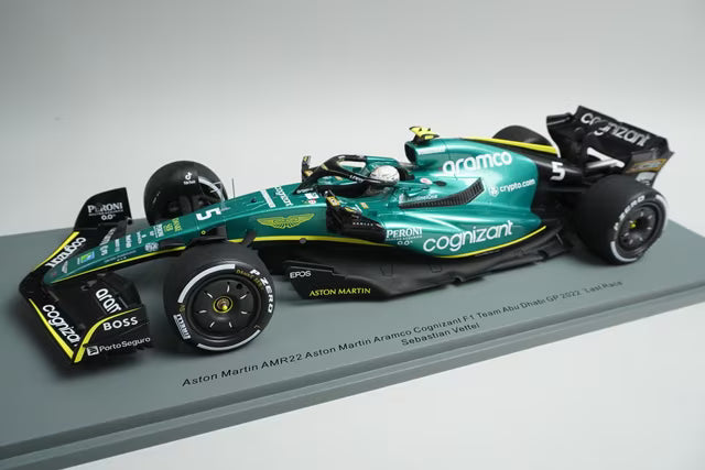 1:18 SPARK 18S775 Aston Martin AMR22 Abu Dhabi GP 2022 #5