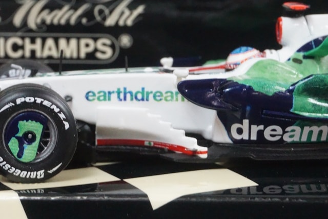 1:43 MINICHAMPS 400080016 Honda RA108 2008 #16