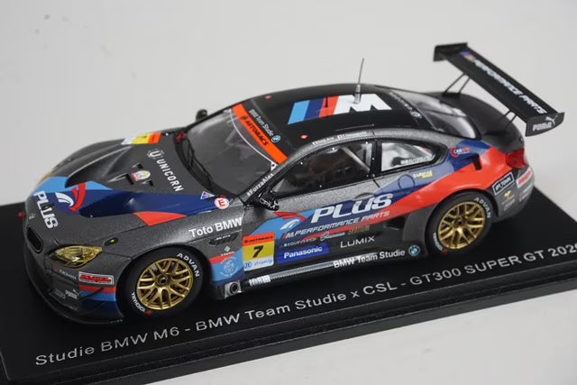 1:43 SPARK SGT005 Studie BMW M6 GT300 Super GT 2020 #7