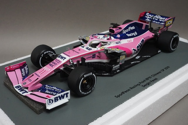 1:18 SPARK 18S461 SportPesa Racing Point BWT Mercedes RP19 Chinese GP 2019 #11