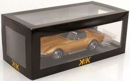 KKDC181225 KK scale 1:18 Chevrolet Corvette C3 1972 Gold Metallic