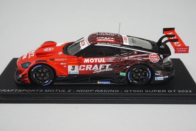 1:43 SPARK SGT022 CRAFTSPORTS MOTUL Z GT500 Super GT 2022 #3