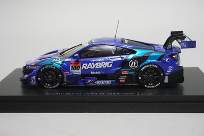 1:43 EBBRO 45628 Honda Raybrick NSX-GT Super GT GT500 2018 #100