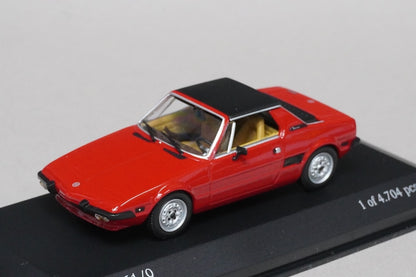 1:43 MINICHAMPS 430121660 Fiat X 1/9 1872-78 Red