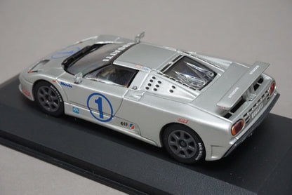 1:43 MINICHAMPS 430102115 Bugatti EB 110 Super Sport Silver